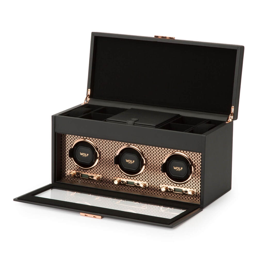 WOLF Axis Copper Triple Winder image number 2