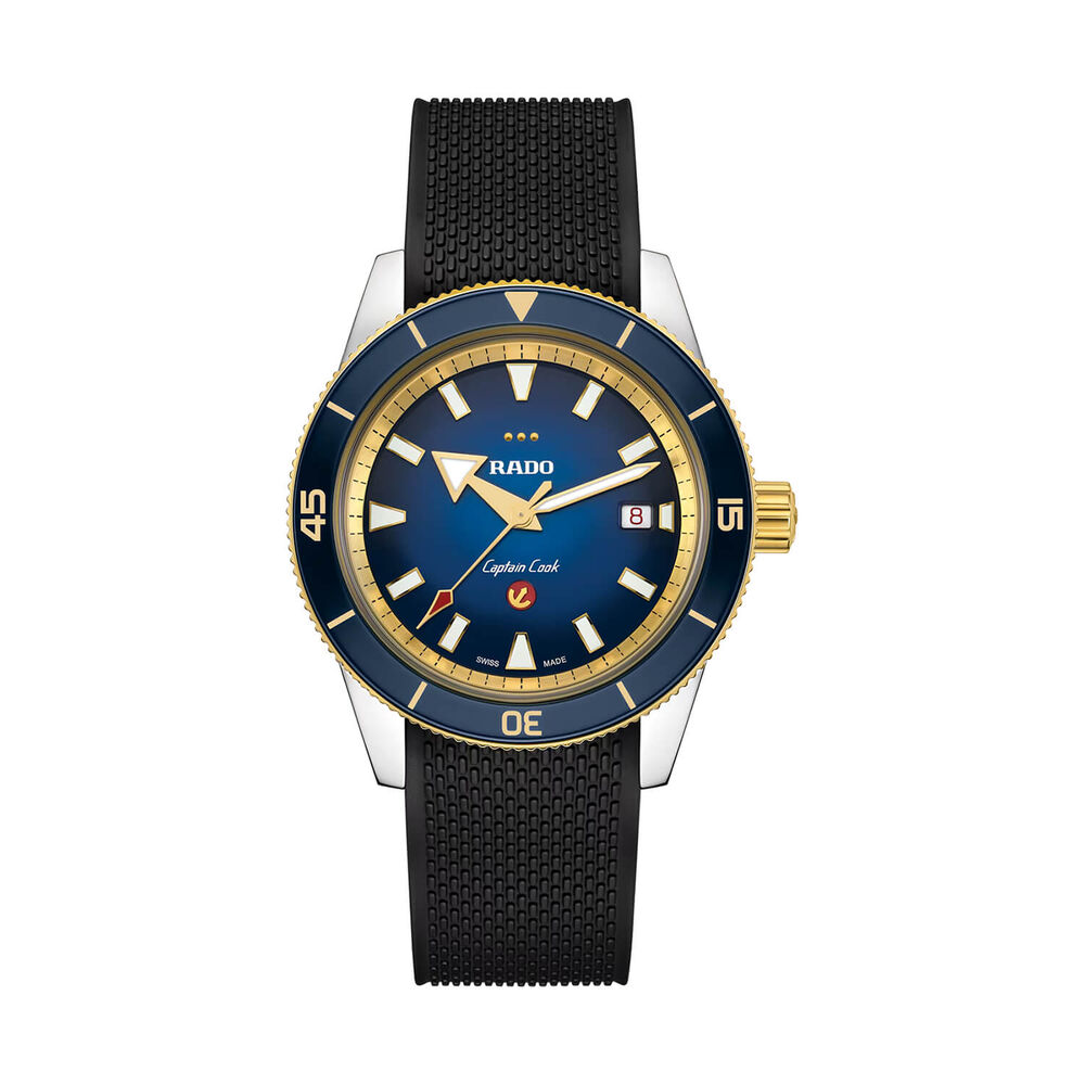 Rado Captain Cook x European Cricket Special Edition 42mm Blue Dial Watch