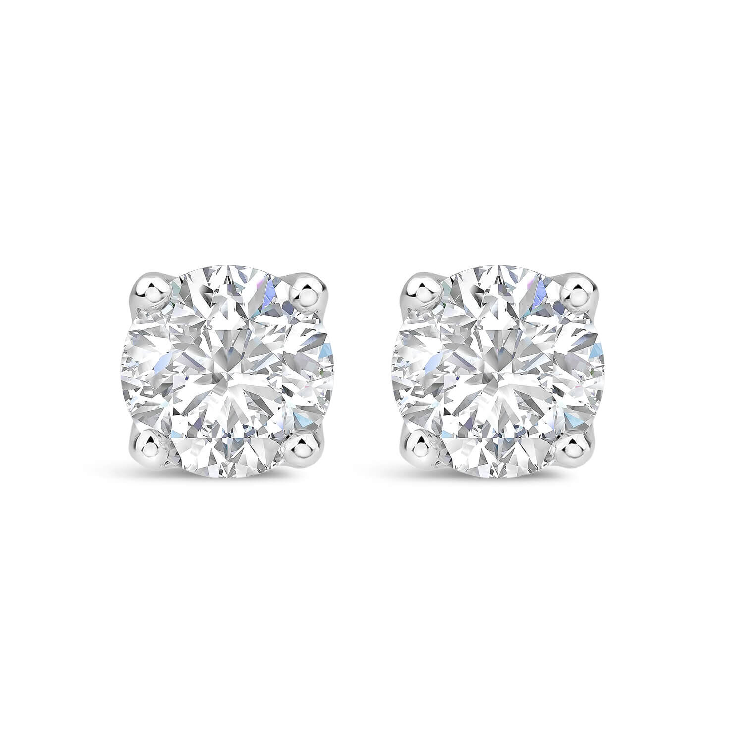 1.4 carat diamond stud earrings hot sale