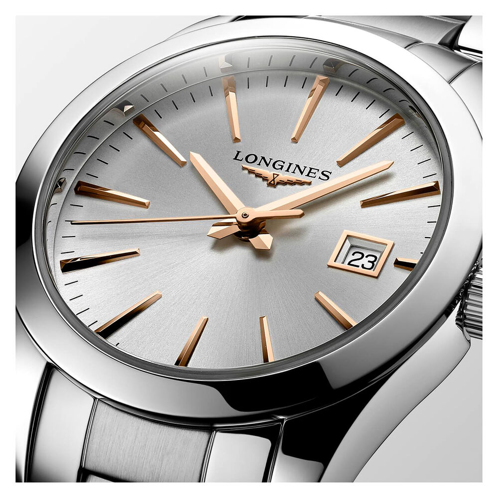 Longines Conquest Classic Stainless Steel 29.5mm Ladies Watch image number 1
