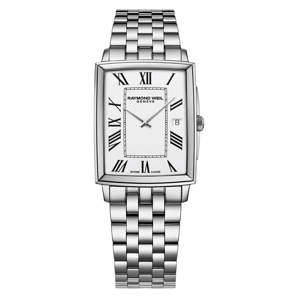 Raymond Weil Toccata 29x37mm Quartz White Dial Steel Case Bracelet Watch image number 0