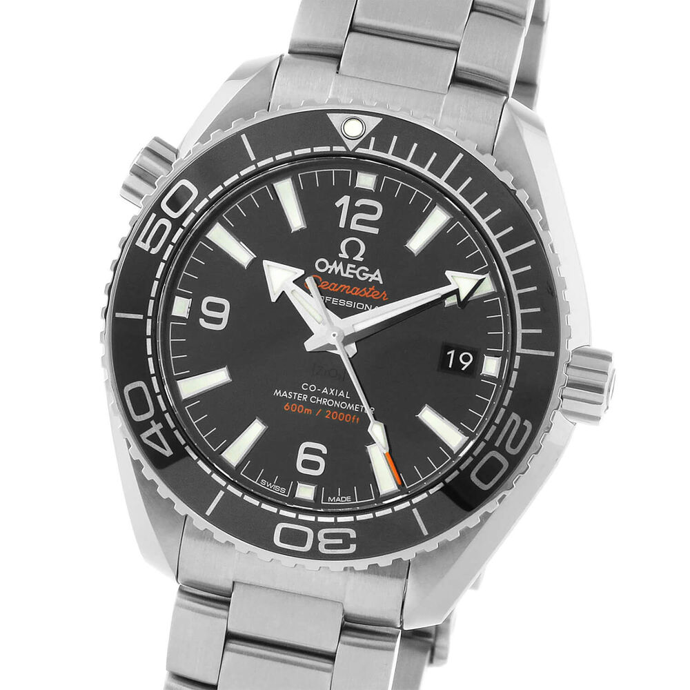 Omega Seamaster Planet Ocean 39.5mm Co-Axial Black Dial Watch image number 2