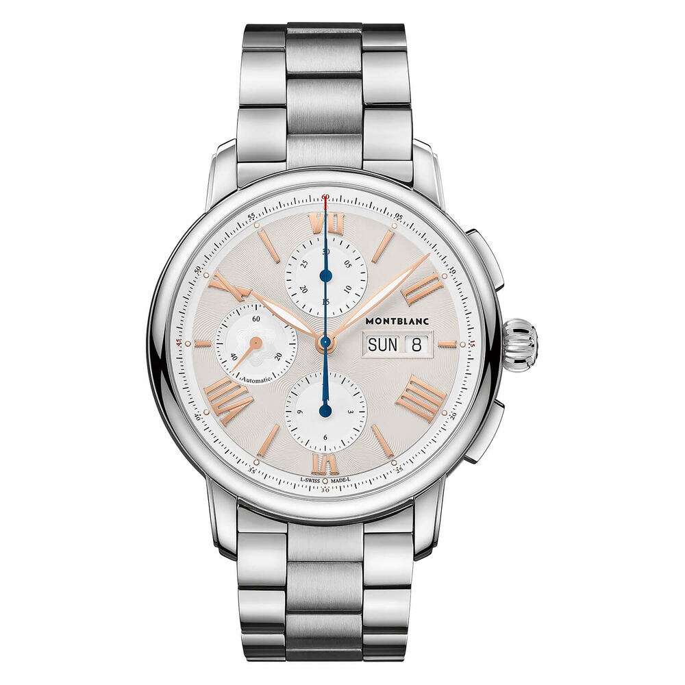 Montblanc Star Legacy 43mm Rose Gold Index Watch image number 0