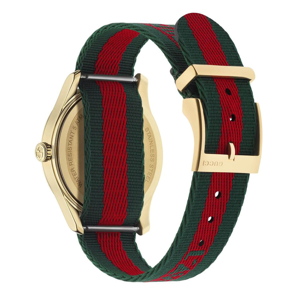 Gucci G-Timeless Le Marché des Merveilles 38mm Striped Dial Watch