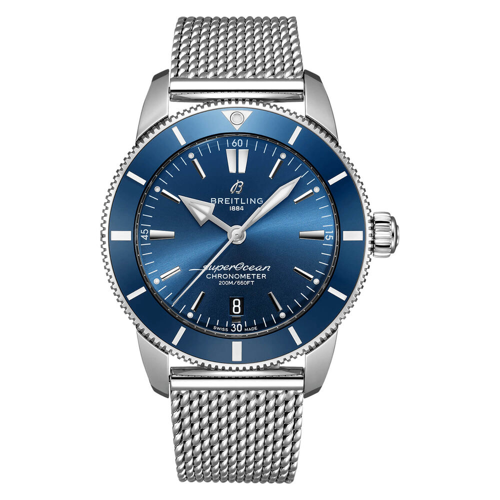 Breitling Superocean Heritage II Steel Blue 44mm Men's Watch image number 0