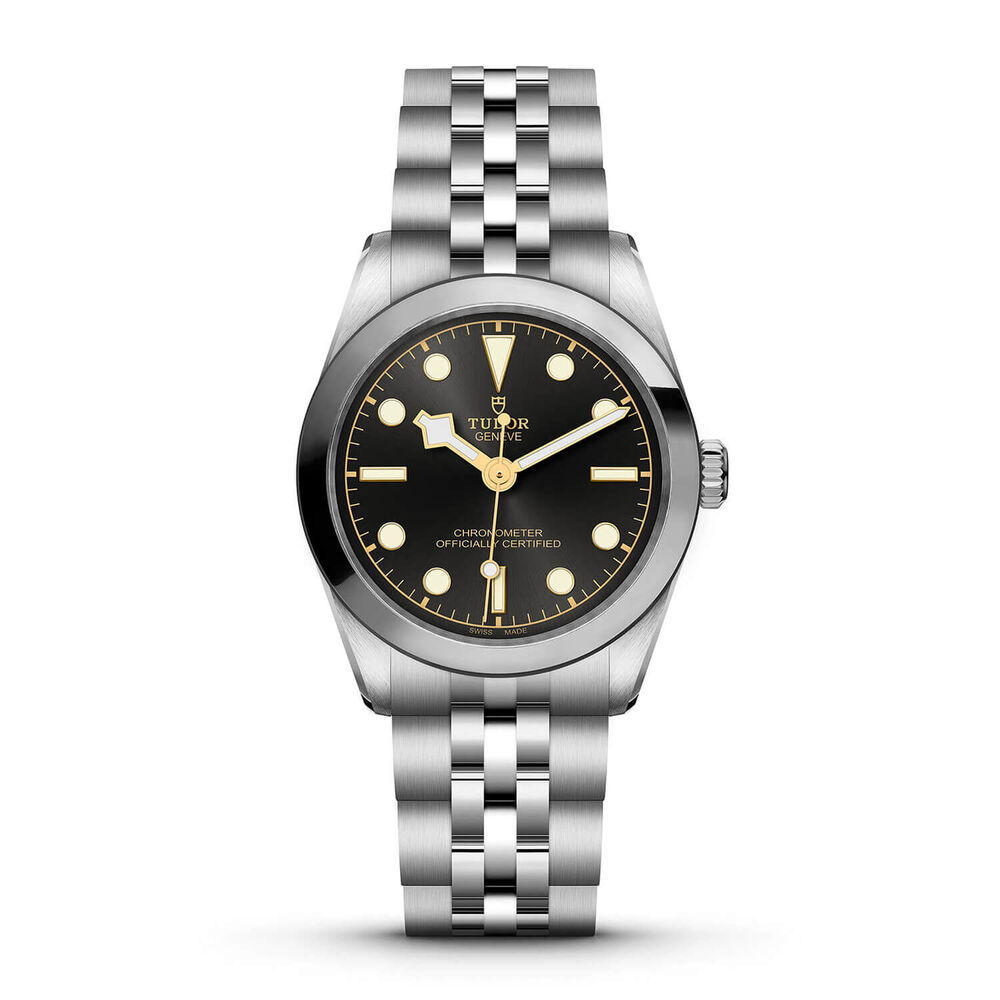 TUDOR Black Bay 31mm Black Dial 5-Link Bracelet Watch image number 0