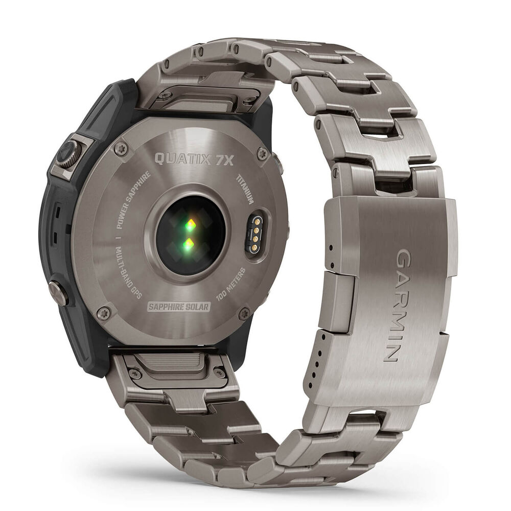 Garmin Quatix 7x Solar Edition Multi Function Bracelet Watch image number 3