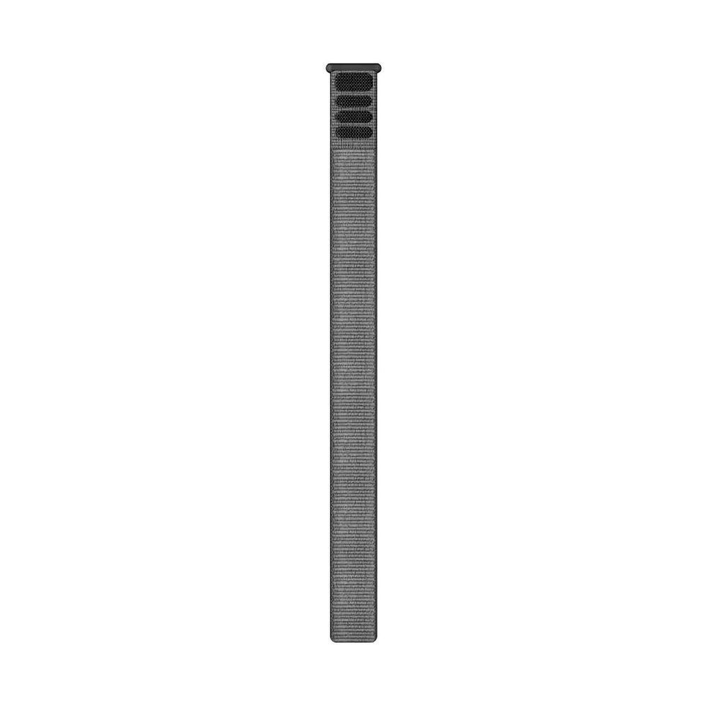 Garmin Ultrafit 22mm Grey Nylon Watch Strap image number 1