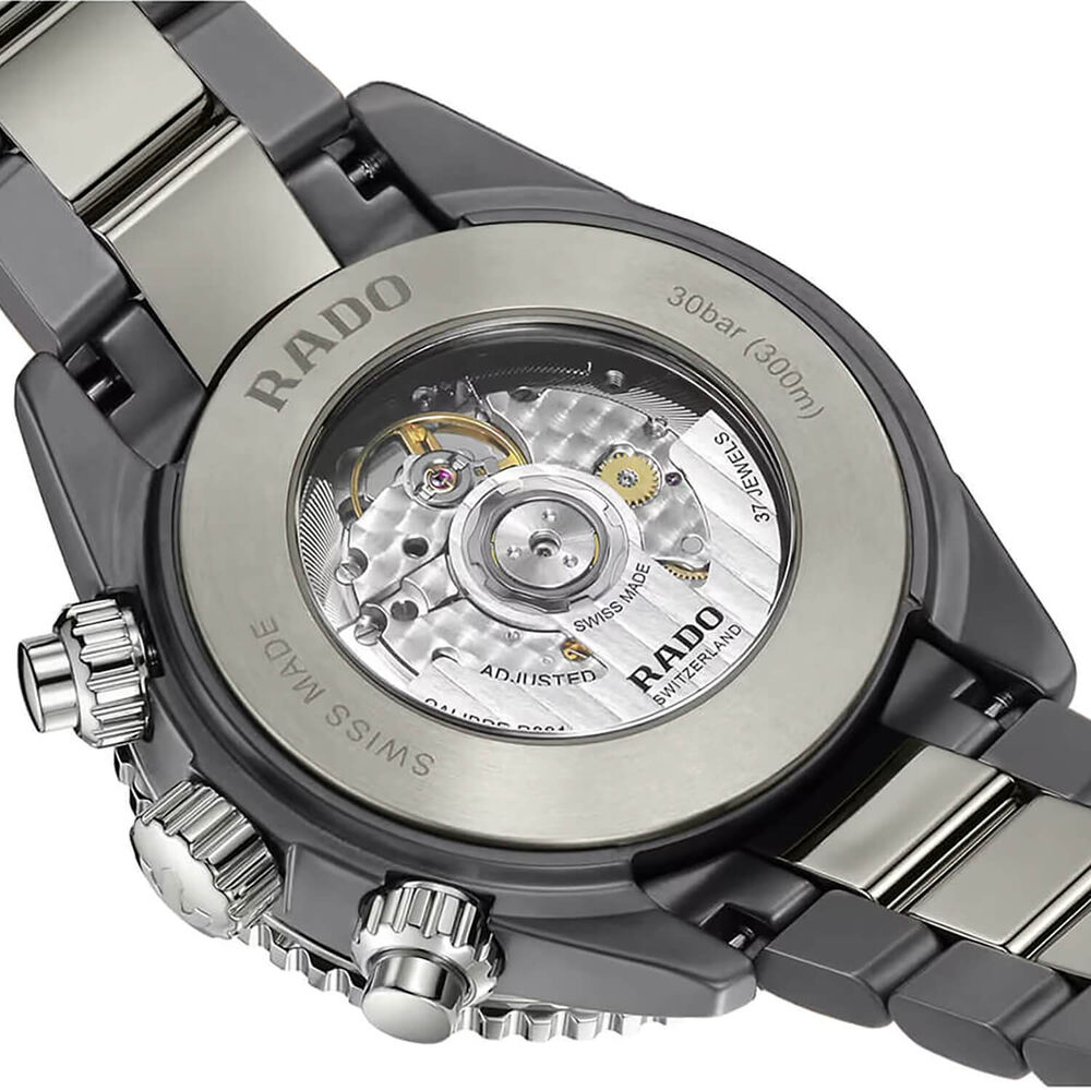 Rado Captain Cook High-Tech Ceramic Automatic Chronograph 43mm Green Dial Bracelet Watch image number 3