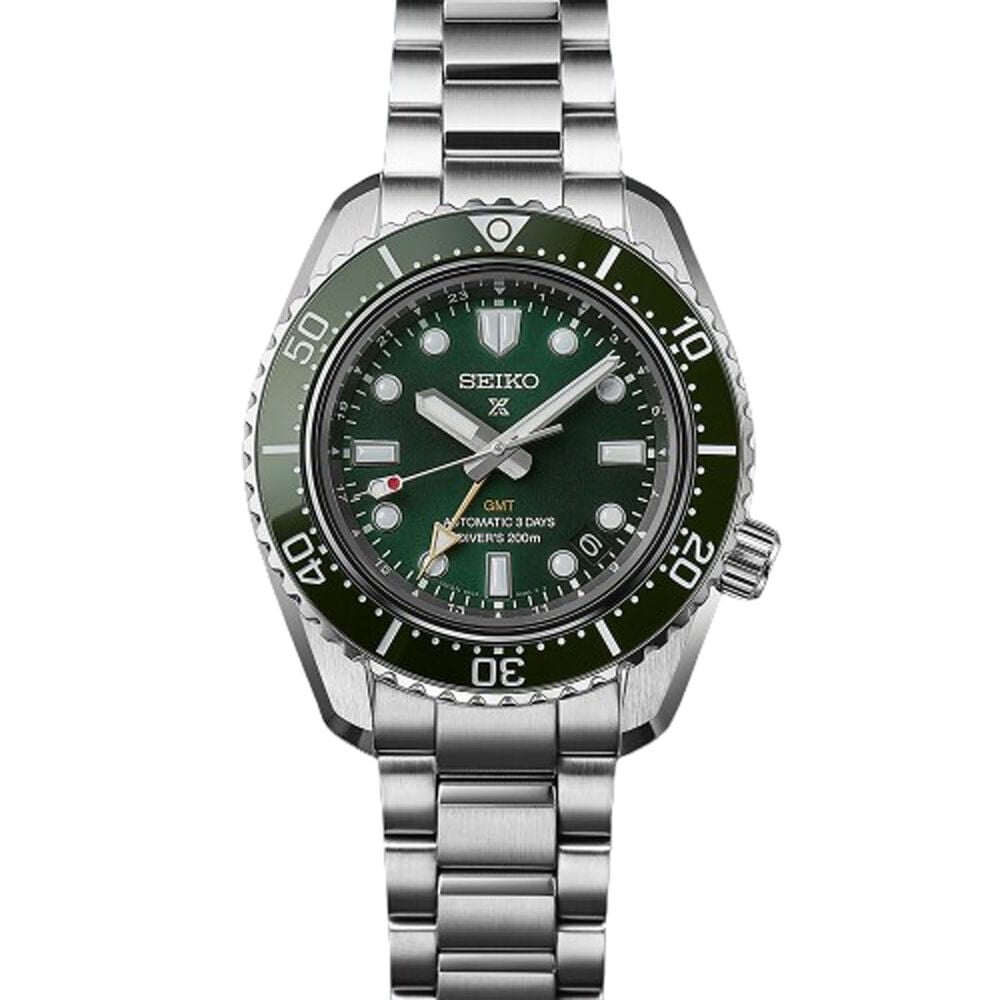 Seiko Prospex 1968 Edition 42mm Green Dial & Bezel Bracelet Watch