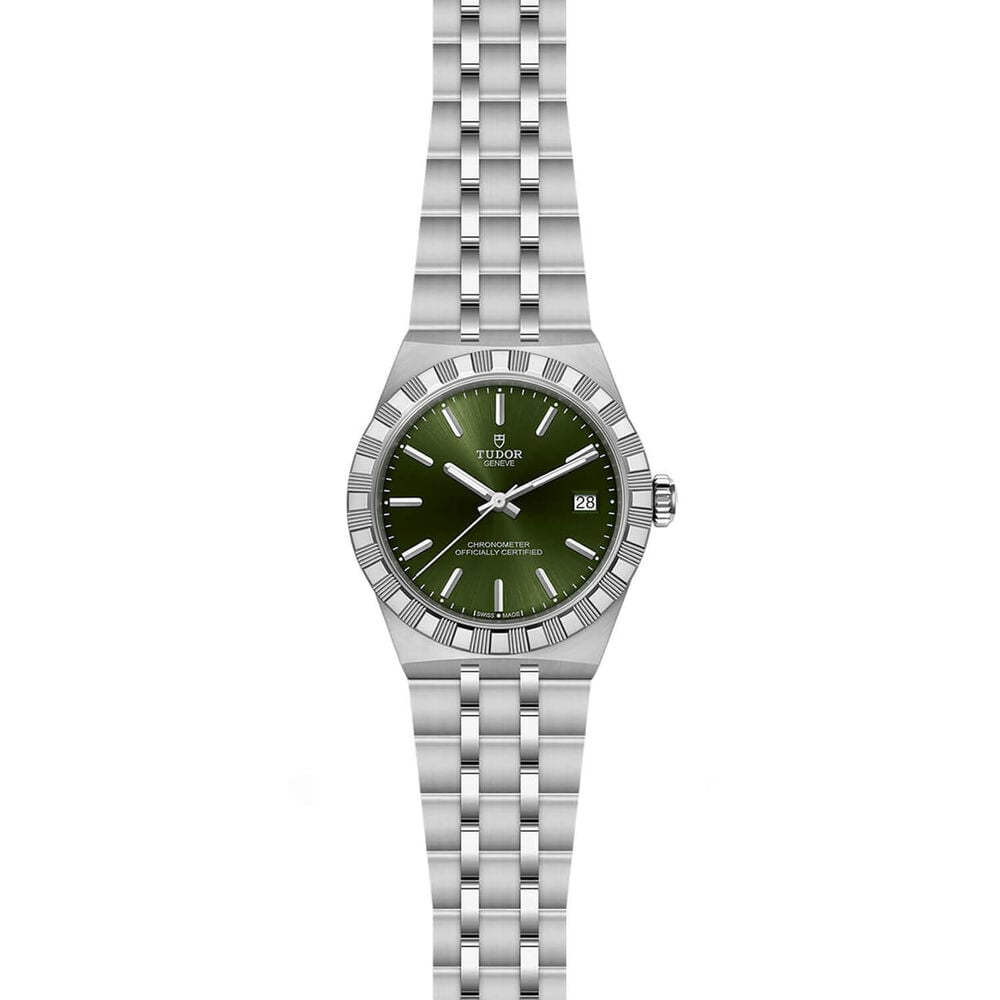 TUDOR Royal 36mm Green Dial Stainless Steel Bracelet Watch
