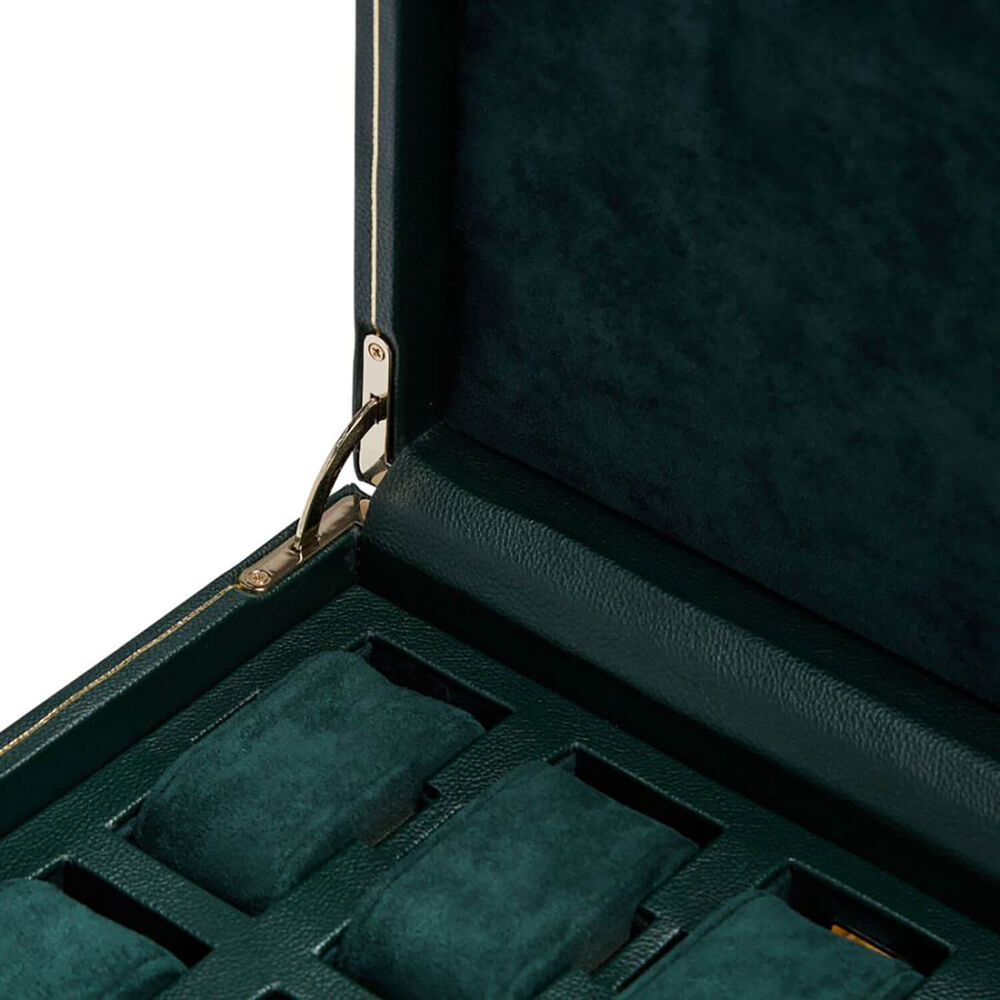 WOLF British Racing 10 Pc Watch Box Green