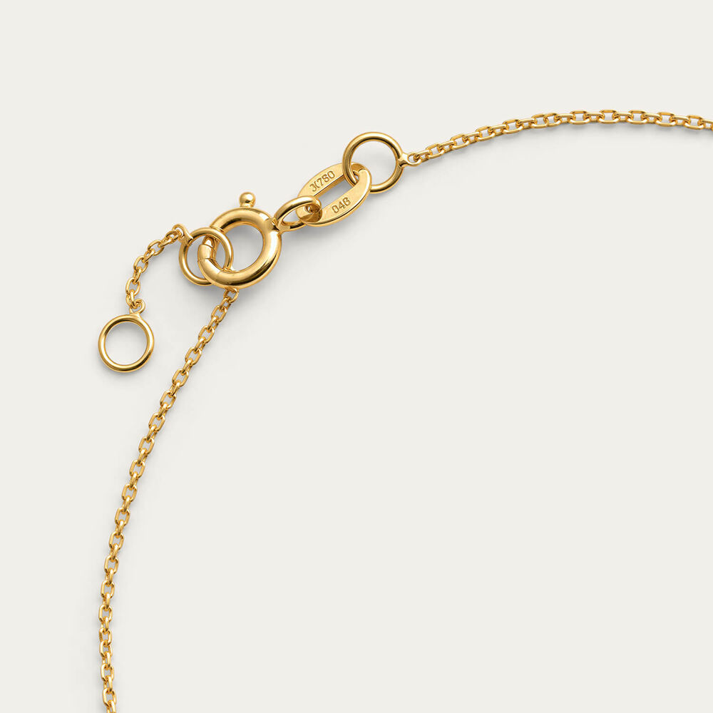 9ct Yellow & White Gold Sun & Star Bracelet
