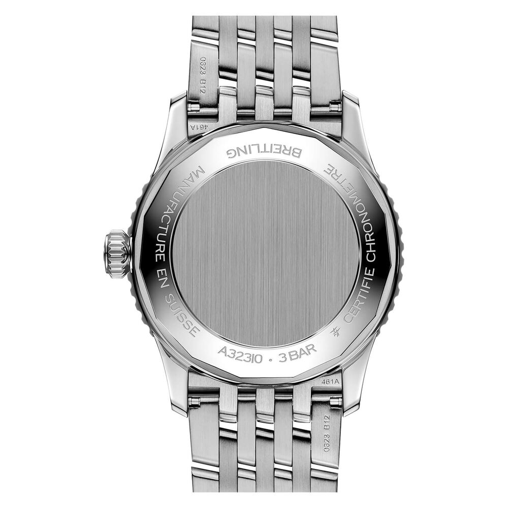 Breitling Navitimer Automatic GMT 41mm Black Dial Steel Bracelet Watch