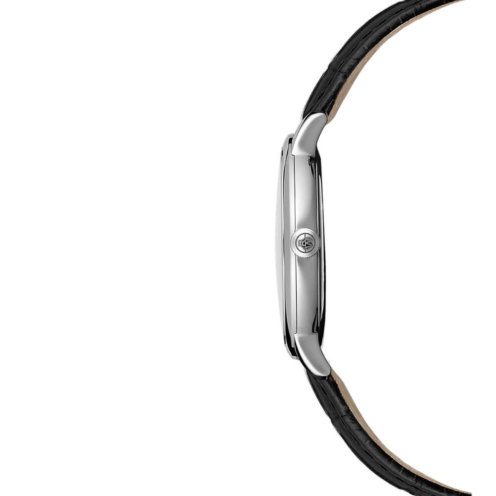 Raymond Weil Toccata Classic 39mm White Dial Black Leather Strap Watch image number 1