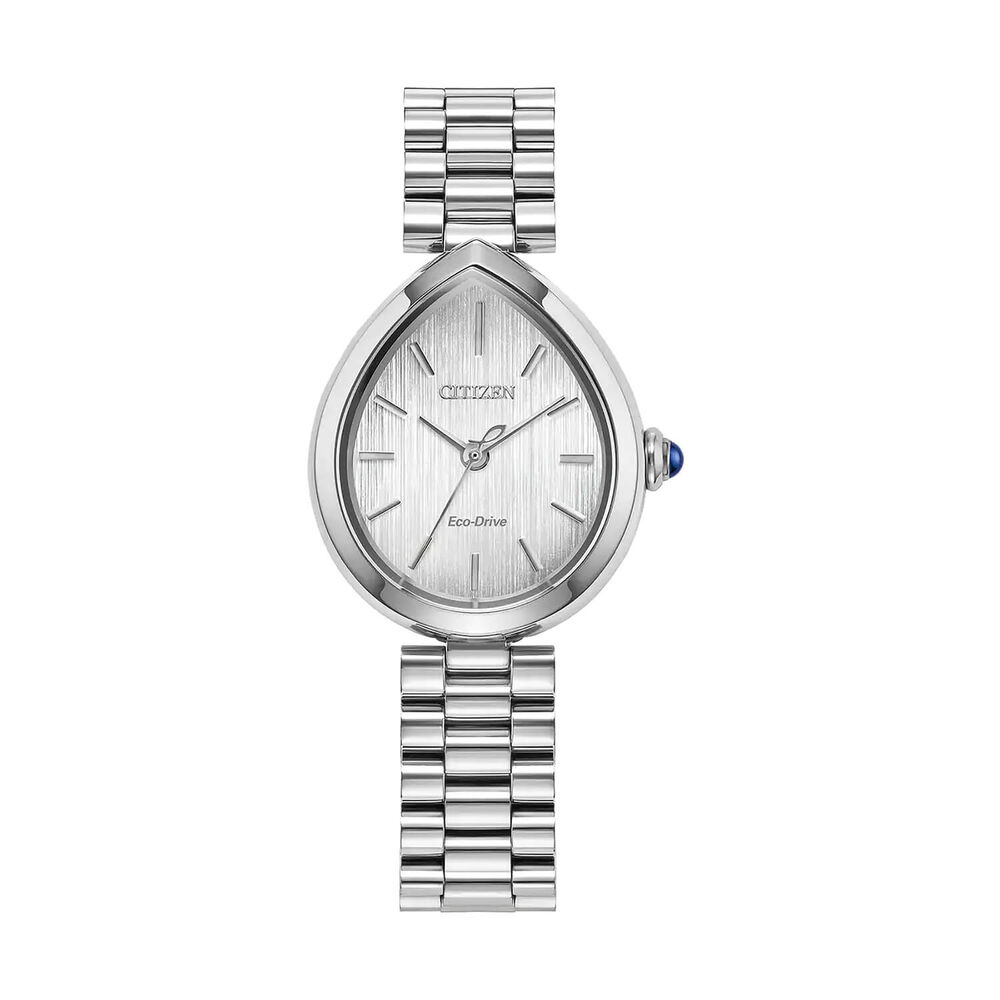 Citizen L Rainell 26x31mm Silver Dial Stainless Steel Bracelet Watch