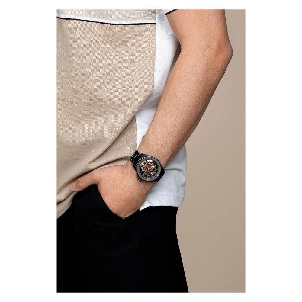 Pre-Owned Rado Captain Cook High-Tech Ceramic Limited Edition 43mm Black Dial Bracelet Watch image number 2