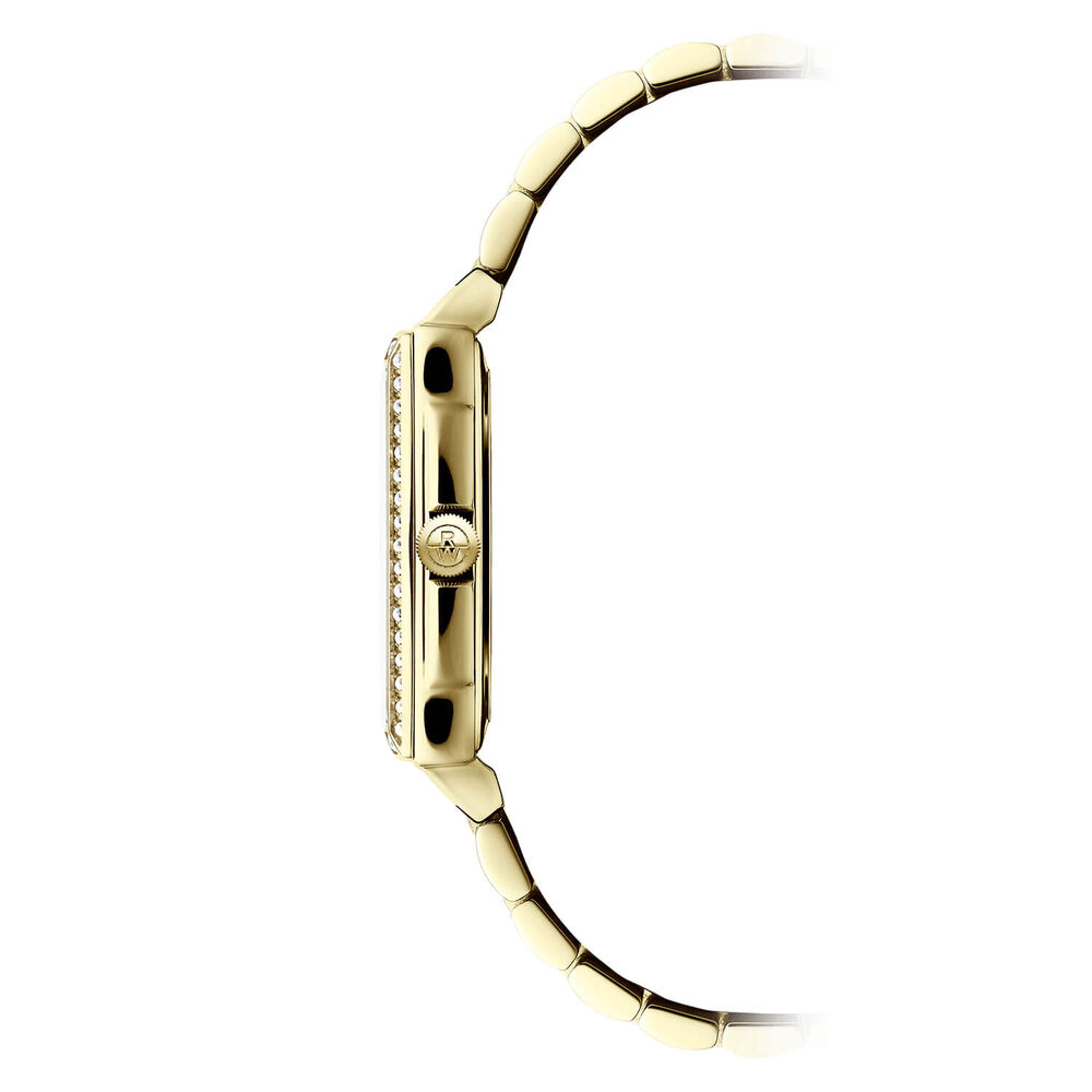 Raymond Weil Toccata 23x34mm Quartz White Dial Steel & Yellow Gold PVD Bracelet Watch