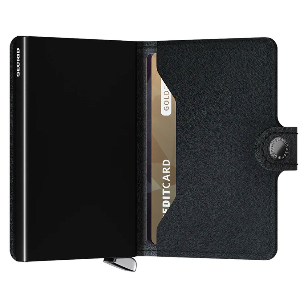 Secrid Dusk Black Vegetable Tanned Miniwallet image number 2