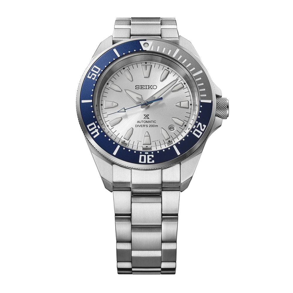 Seiko 145th Anniversary Prospex Diver's 'Samurai' Limited Edition Silvertone Watch