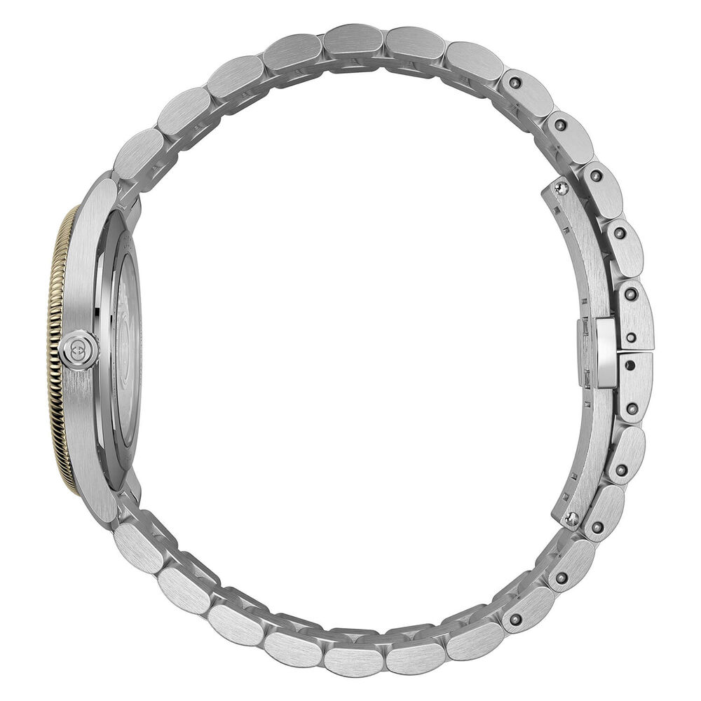 Gucci G-Timeless Automatic 40mm Silver Dial Steel Bracelet Watch image number 2