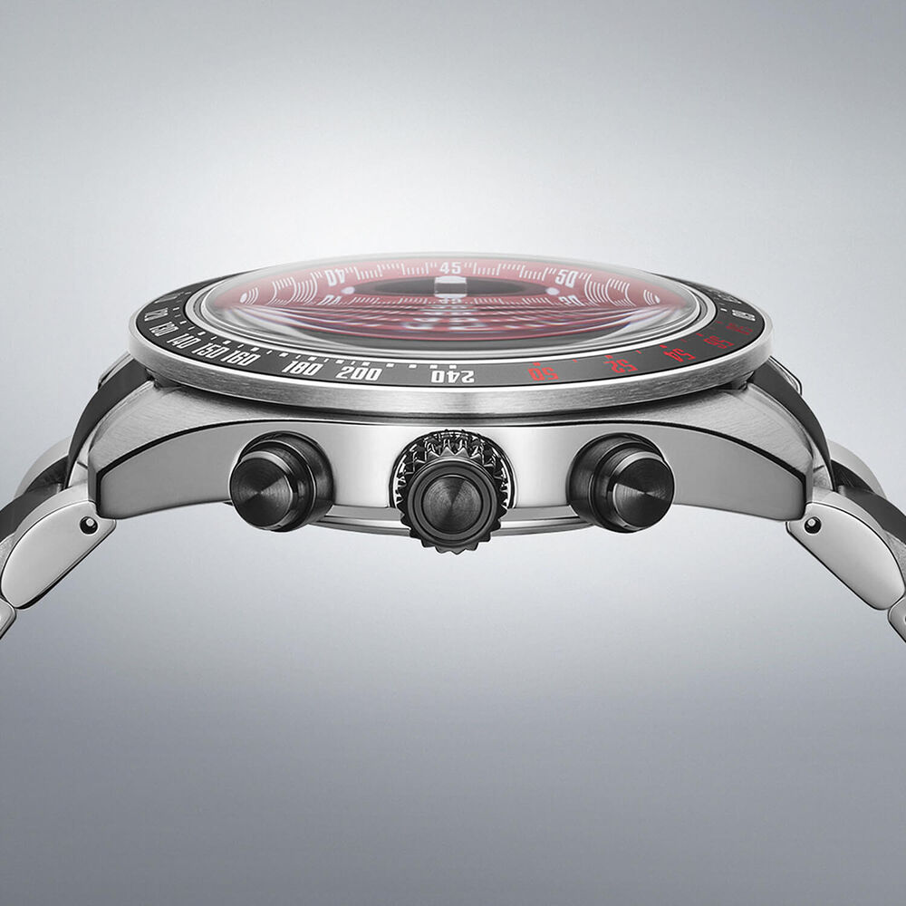 Seiko Prospex Solar Speedtimer x DATSUN Fairlady Z Limited Edition 41.4mm Dial Bracelet Watch image number 4