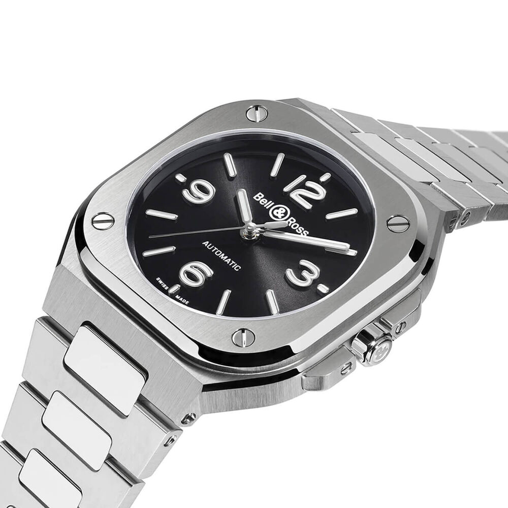 Bell & Ross BR-05 36mm Black Dial Stainless Steel Bracelet Watch