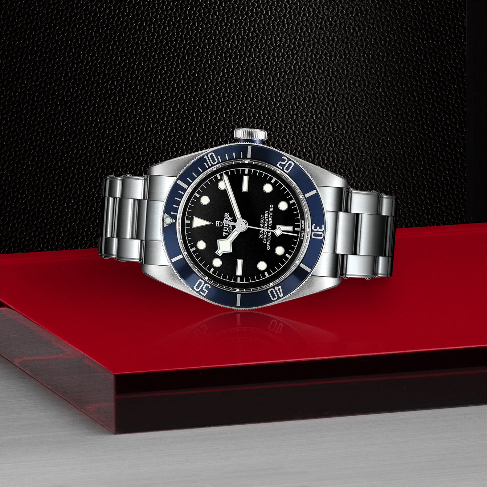 Tudor men's heritage black cheap bay invest