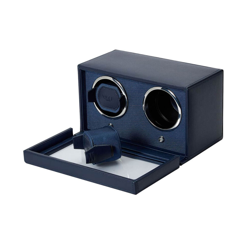 WOLF Cub Navy Double Winder With Cover