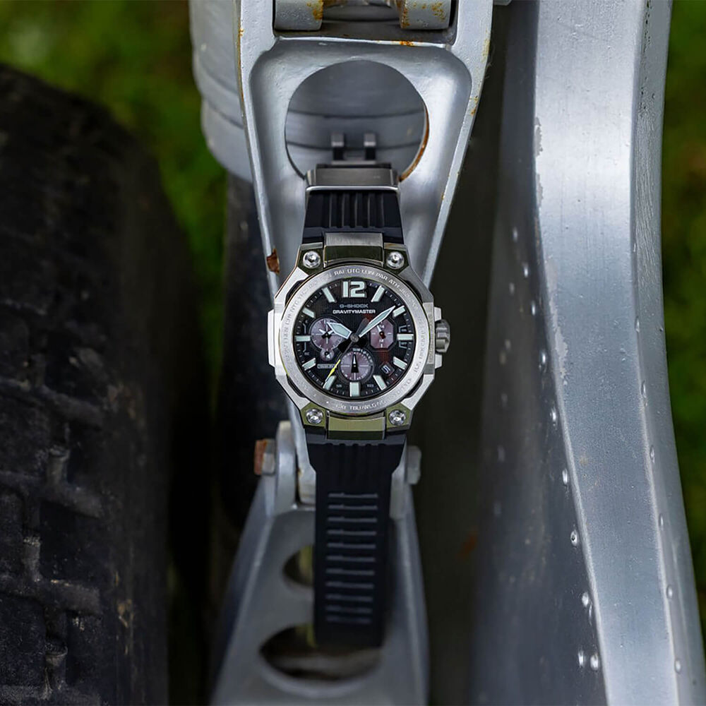 G-SHOCK Master of G Gravitymaster 56.7mm Black Dial & Black Strap Watch