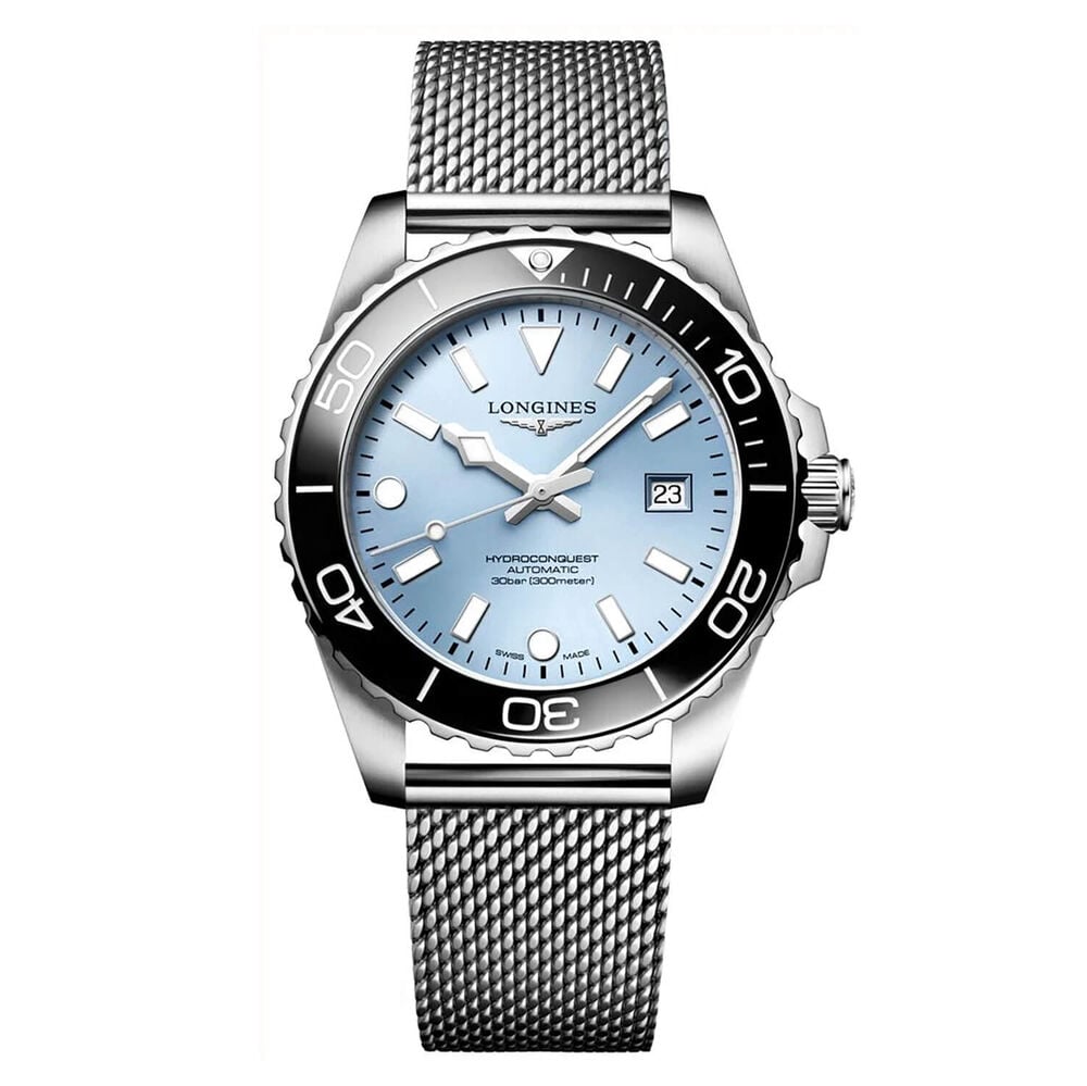 Longines Hydroconquest 42mm Blue Dial Stainless Steel Bracelet Watch