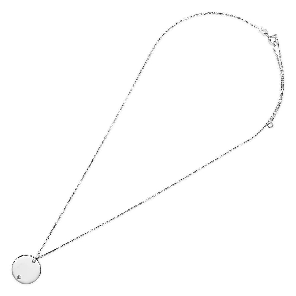 Sterling Silver 'Will You Marry Me' Pendant image number 4