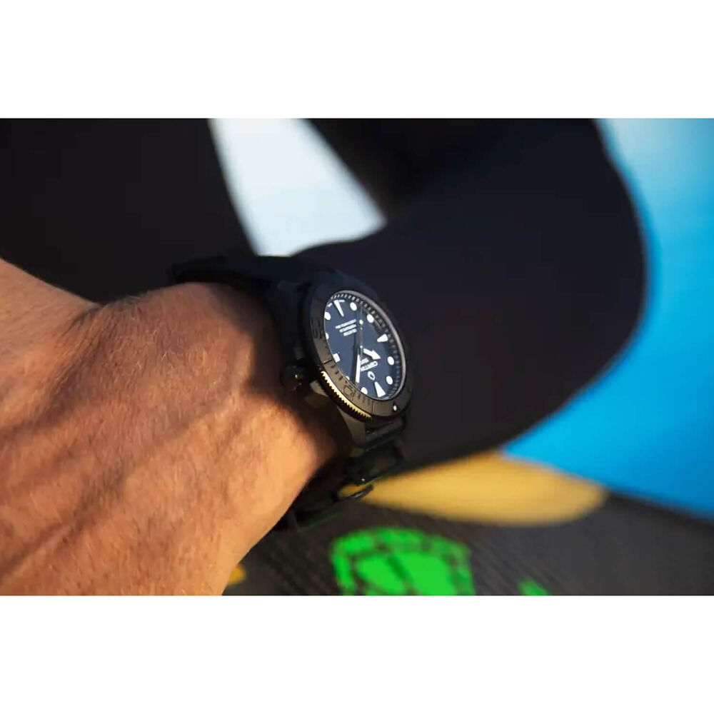 Certina DS Action Diver 43mm Black Dial & PVD Case Nato Strap Watch image number 5