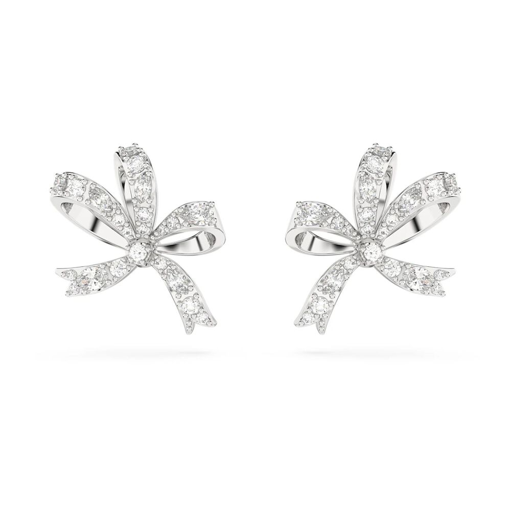 Swarovski Volta Bow Stud Earrings