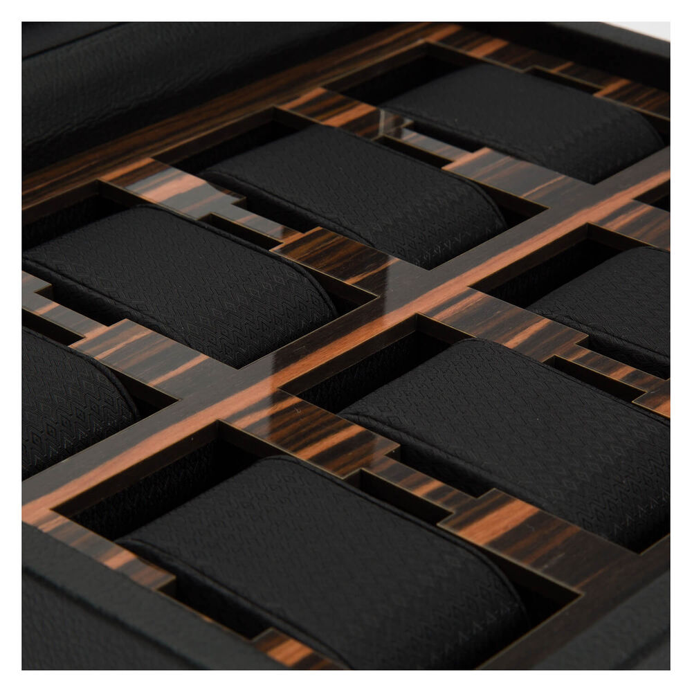 WOLF ROADSTER 8pc Black Watch Box image number 5