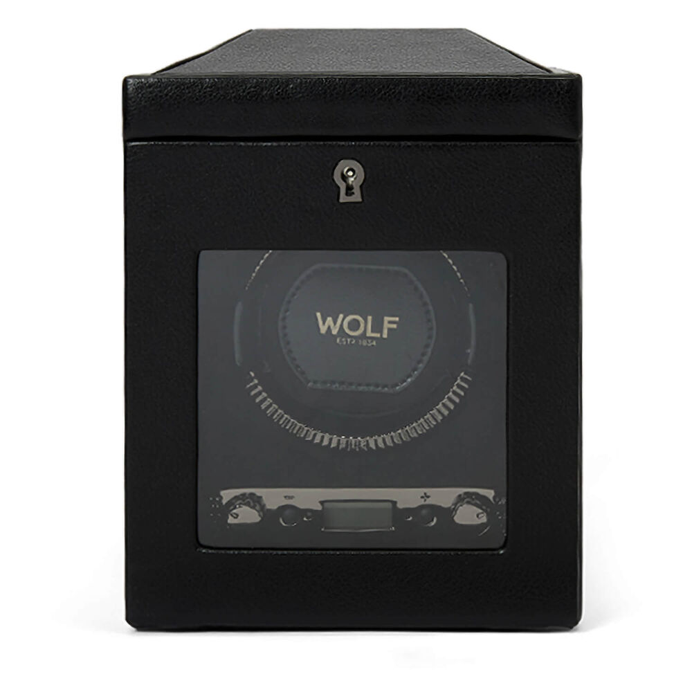 WOLF BRITISH RACING Single Black Watch Winder image number 0