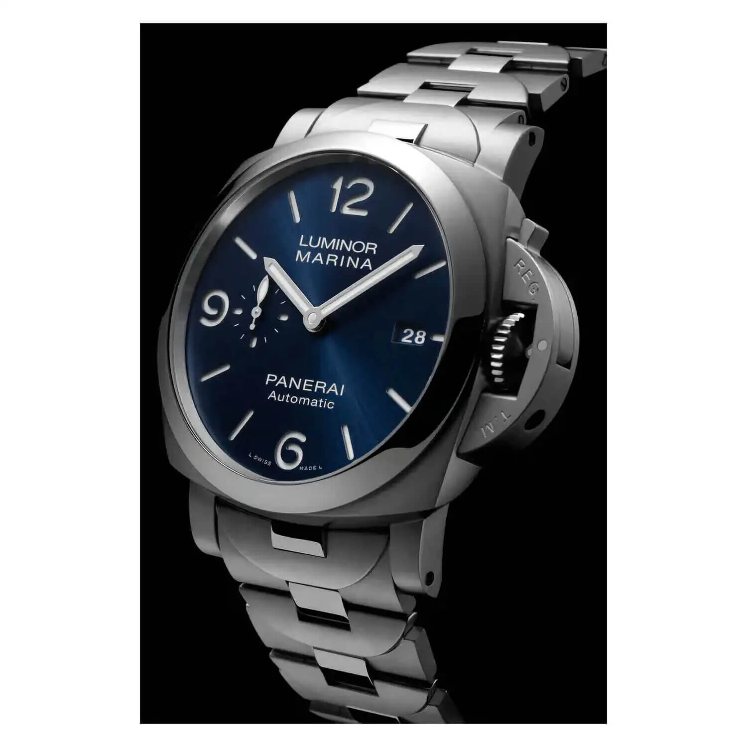 Panerai luminor clearance marina blue dial