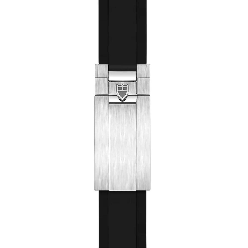TUDOR Black Bay 41 Black Dial & Bezel Rubber Strap Watch image number 3