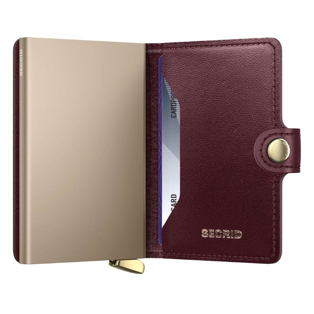 Secrid Emboss Diamond Bordeaux Miniwallet image number 2