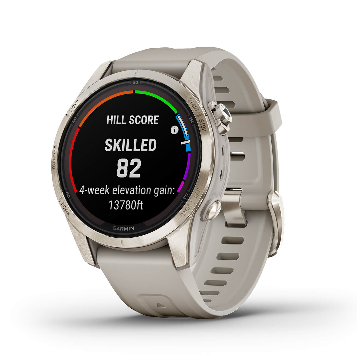 Gold store garmin watch