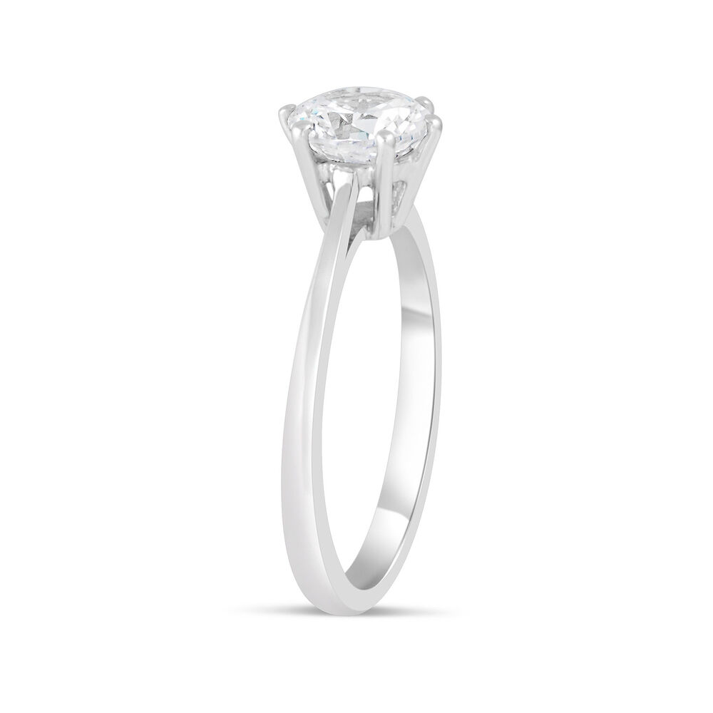 9ct White Gold Dress Ring image number 3