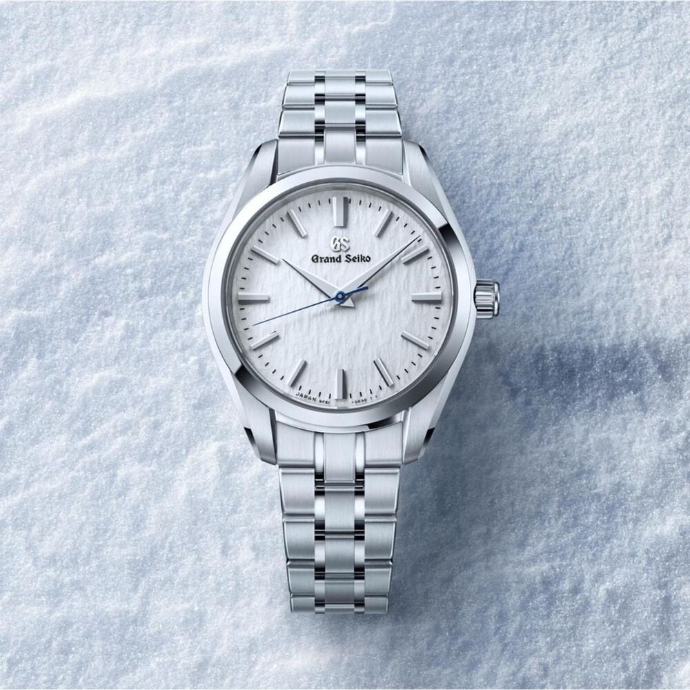 Grand Seiko Heritage "Snowflake" 33mm White Dial Stainless Steel Bracelet Watch
