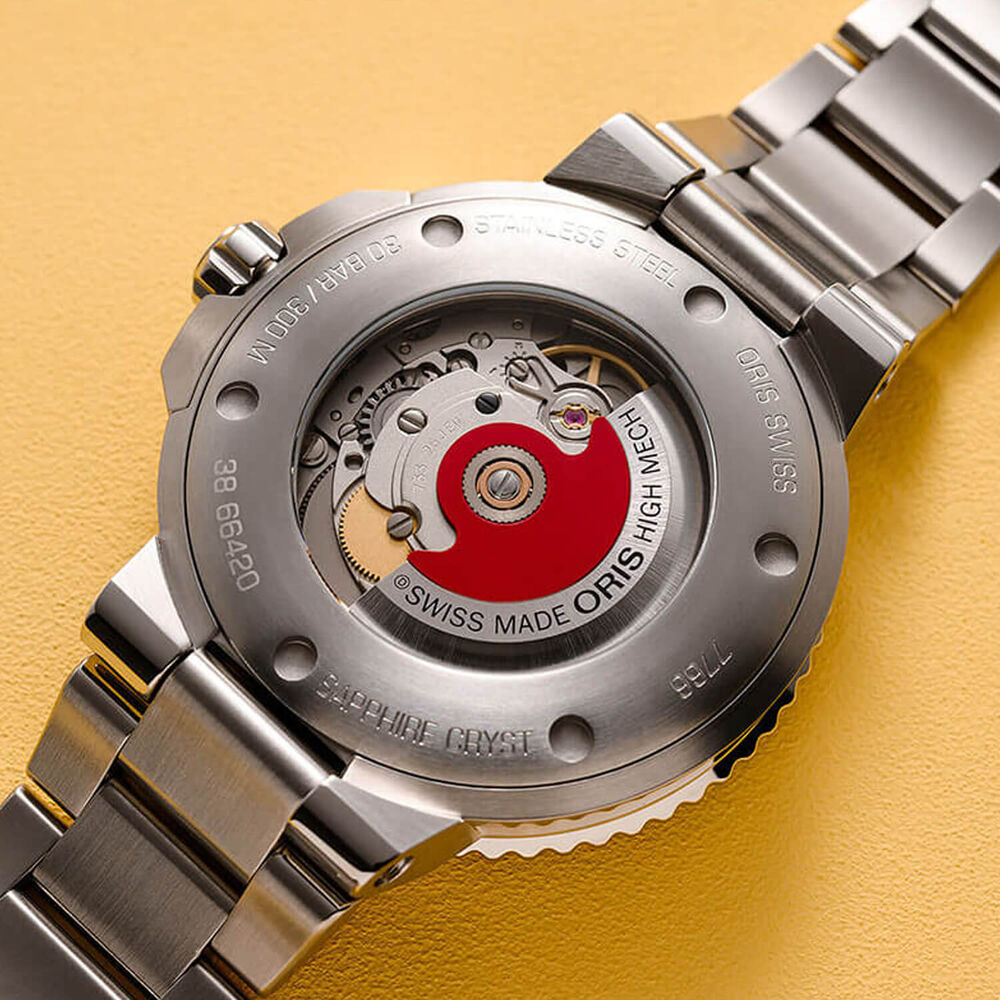 Oris Aquis 41.5mm Automatic Blue Dial Bracelet Watch image number 4