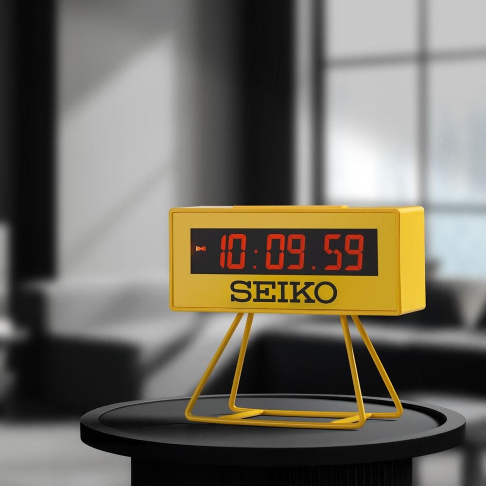 Seiko Sports Multi-Function Small Alarm Clock