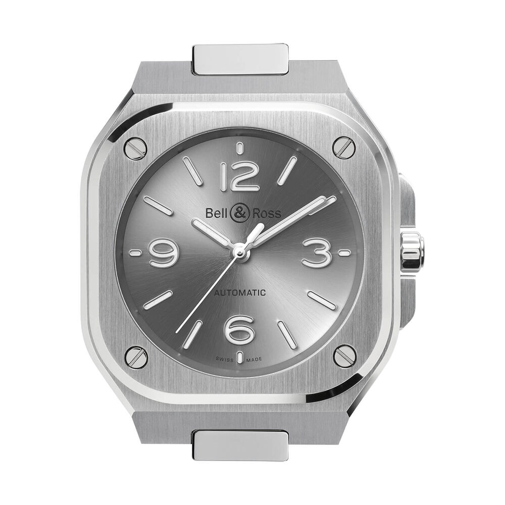 Bell & Ross BR-05 36mm Grey Dial Stainless Steel Bracelet Watch image number 5