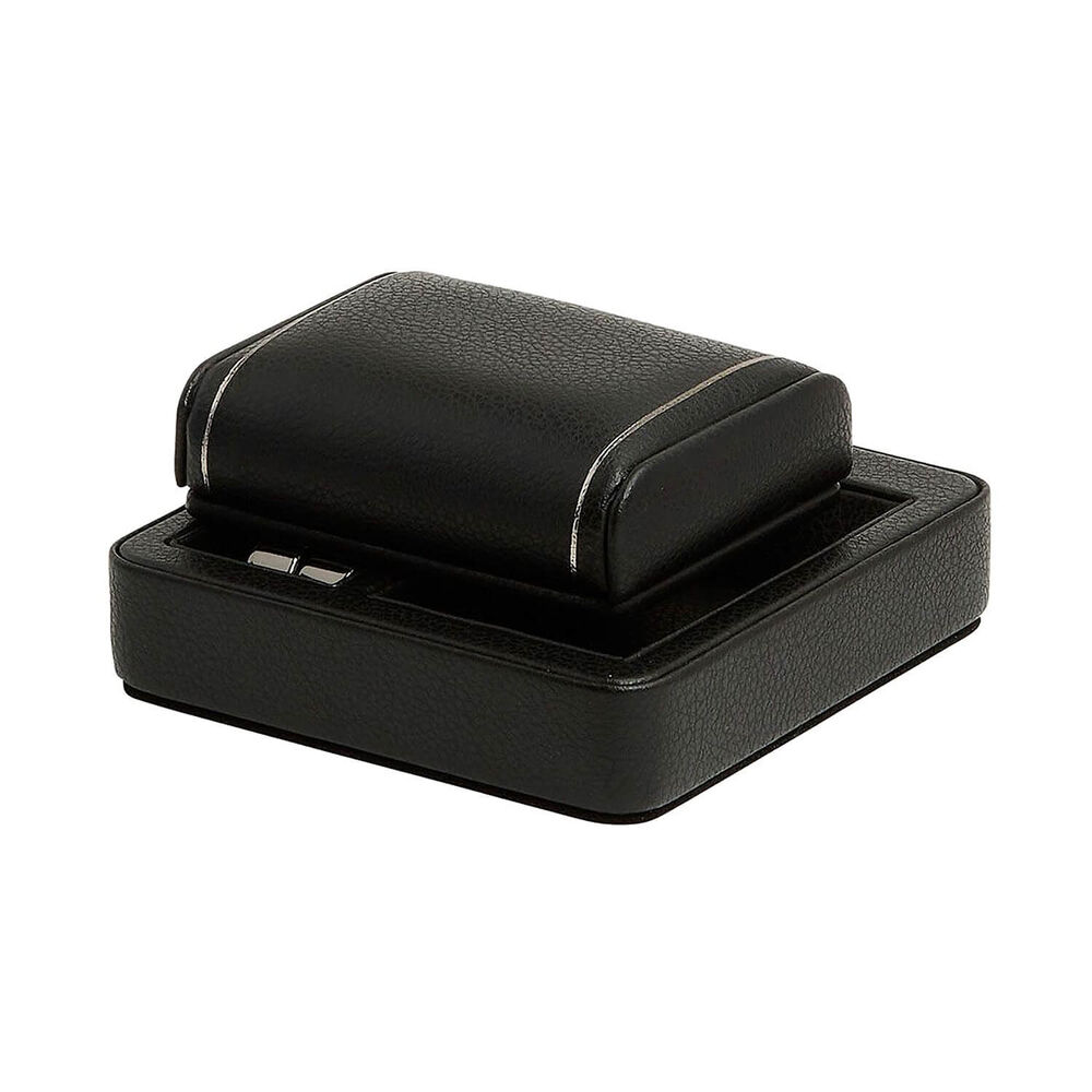 WOLF British Racing Black Single Travel Watch Stand
