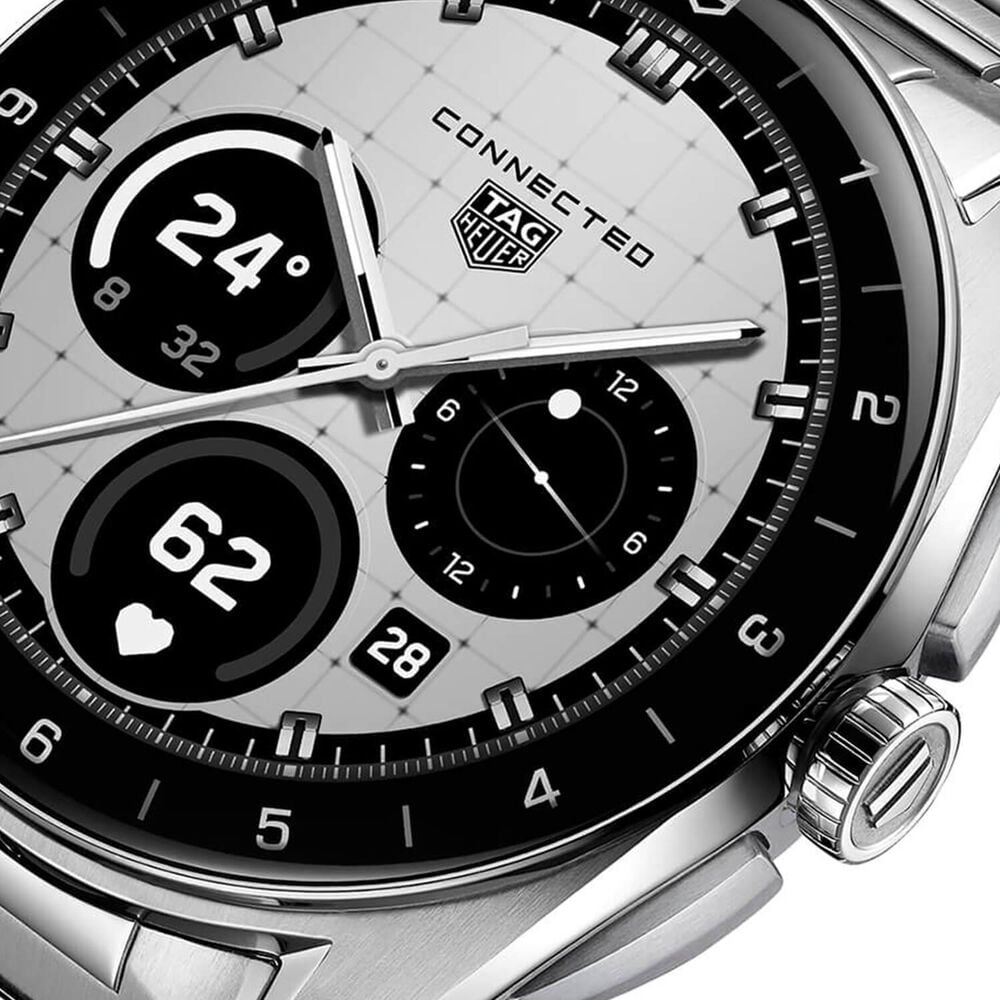 TAG Heuer Connected Calibre E5 40mm Dial Steel Bracelet Watch image number 2