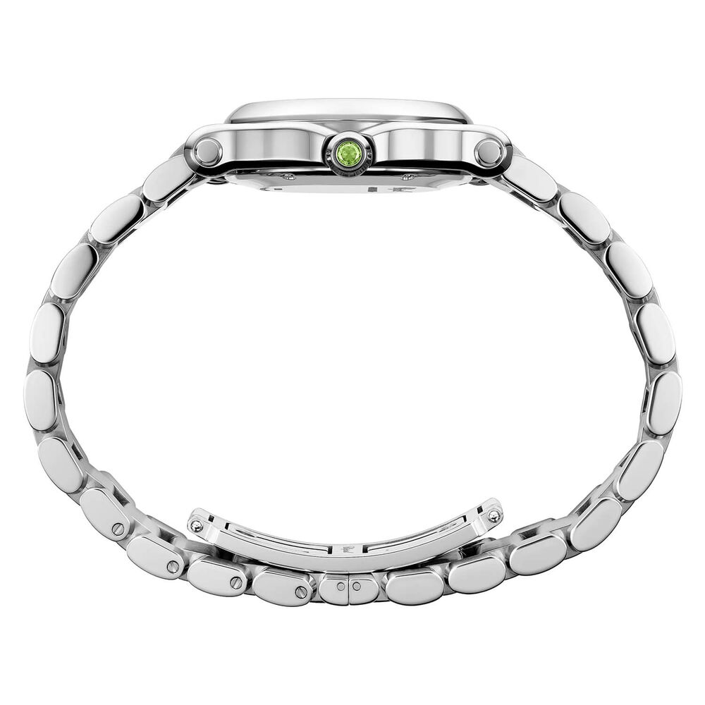 Chopard Happy Sport 30mm Mint Green Dial 3 Diamond Steel Bracelet Watch image number 2
