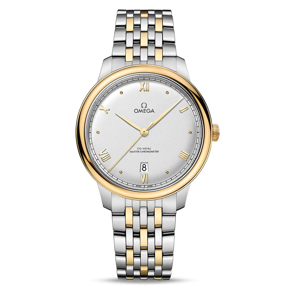 OMEGA De Ville Prestige Co-Axial Master Chronometer 40mm Silver Dial Bracelet Watch image number 0