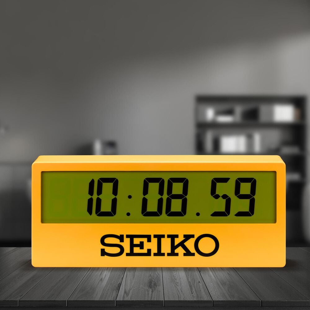 Seiko Sports Multi-Function Large Mantel Clock
